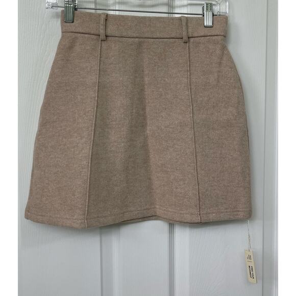 OGL Tan Mini Skirt - Picture 2 of 5